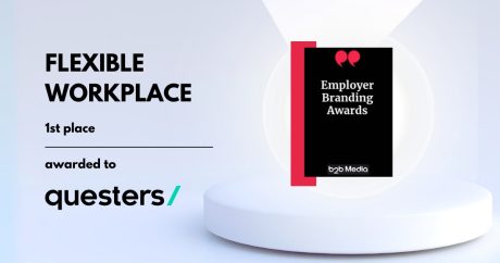 Questers с първа награда в конкурса „Employer Branding Awards 2024“ в категория “Flexible Workplace”
